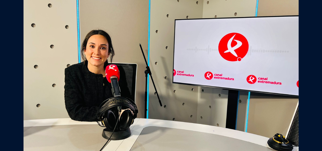 Image de Clara Rey en Canal Extremadura Radio
