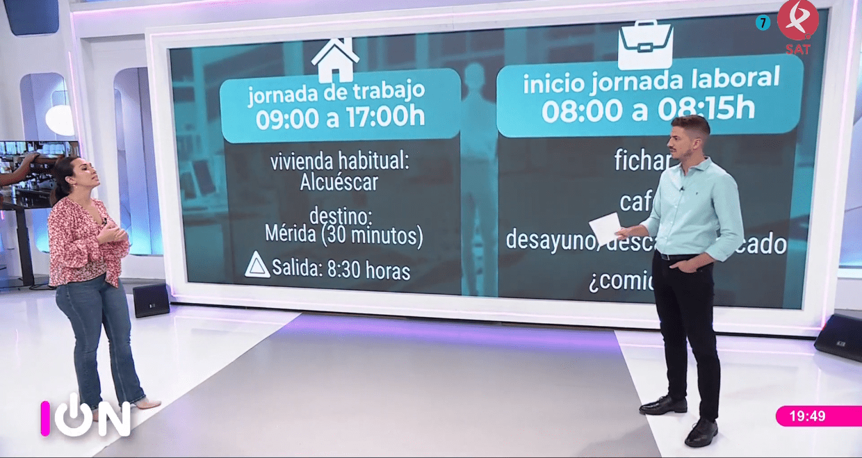 Image de Clara Rey en Conexión Extremadura el 3 de octubre de 2024