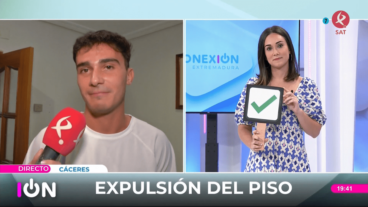 Image de Clara Rey en Conexión Extremadura el 20 de septiembre de 2024